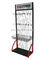 Retail Store Metal Display Racks Wire Display Shelves With Metal Wire Basket supplier