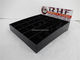 Black Acrylic Tiles Display Rack , 30 Pieces Polishing Ceramic Display Stands supplier