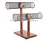 Bronze Color Retail Accessories Display Countertop Jewelry Display Stand For Bracelet supplier