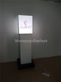 4 - Way Retail Accessories Display Lighting Hair Extension Display Stand Freestanding supplier