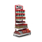 Attractive 2-way Stationery Display Rack, Metal Fountain Pen Display Stand supplier