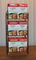 3 Layer Retail Gondola Shelving Supermarket Metal Wire Food Display Shelf Countertop supplier