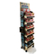 Movable 6-tier Wax Melt Display Stand Floorstanding Wooden Wax Display Rack supplier