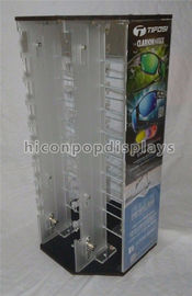 Optical Shop Advertising Rotating Sunglass Display Rack Countertop Holds 40 Pairs supplier