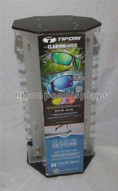 Optical Shop Advertising Rotating Sunglass Display Rack Countertop Holds 40 Pairs supplier