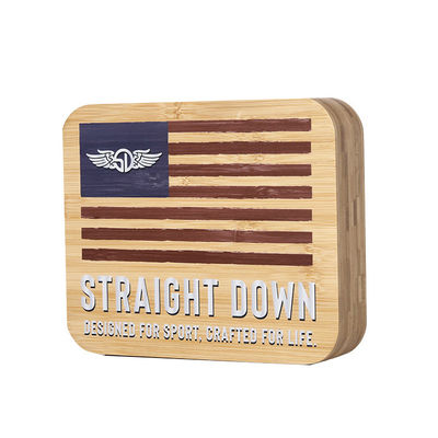 Clothing Retail Store Brand Sign 2-way Signage Custom Logo Wooden Sign supplier