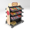8 Tier Wire Rack Snack Food Retail Shop Stand Candy Display Rack Strong supplier