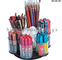 In Store Cosmetic Display Stand Acrylic Counter Cosmetic Organizer With Dispenser supplier