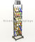 24 Bottle Wine Display Tower / Retail Shop Metal Wire Whiskey Rack 6 - Layer supplier