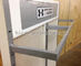 Double Sided Metal Display Stand High End Clothing Rack Display Furniture supplier