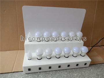 Custom Point Of Purchase Merchandising Displays For Bulbs And Acrylic Led Night Light supplier