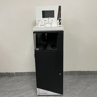 Custom Floor Standing Wood Acrylic Watch Display Case For Retail Store Merchandising supplier