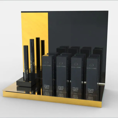 Custom Tabetop Black Acrylic Strip Lash Display Stand With Custom Logo supplier