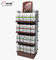 Food Shop 4-Layer Wood Flooring Display Rack , Coffee Bag And Nuts Display Units supplier