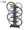 Enrich Client Involvement Metal Display Rack Bicycle Accessories Retail Display Floor Stand supplier