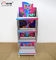 Freestanding Candy Merchandising Metal Retail Display Stands With Powder Coating supplier