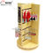 Countertop Slatwall Display Fixtures Commercial Gifts Retail Rotating Display Stand supplier