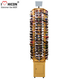 Make Your Own Eyewear Floor Display Stand  Sunglasses Displays Wooden Spinner supplier