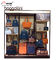Capture Consumers Clothing Store Fixtures Handbag Display Shelf Design For Bags supplier