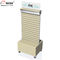 Commercial Retail Store Large Slatwall Wood Flooring Display Rack With Storage supplier