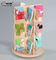 Grab Attention Slatwall Display Stands Pop Greeting Card Display Shelf Wholesale supplier