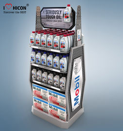 Drive Sales Metal Display Racks Custom Lubricant Motor Engine Oil Display Rack supplier