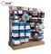 Wooden Stand Wire Hook Christmas Sock Promotional Rack Display supplier