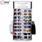 Custom 2-Way Sunglasses Display Case , Wooden Sunglasses Display For Retail Shop supplier