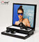 Black Acrylic Sunglasses Display Case Countertop Visual Glasses Store Display Showcase supplier