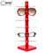 Custom Wooden Optical Shop Display Counter Top 6-Pair Sunglasses Display Rack supplier
