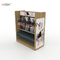 2-Layers Brown Wood Wire Underwear Clothing Display Rack supplier