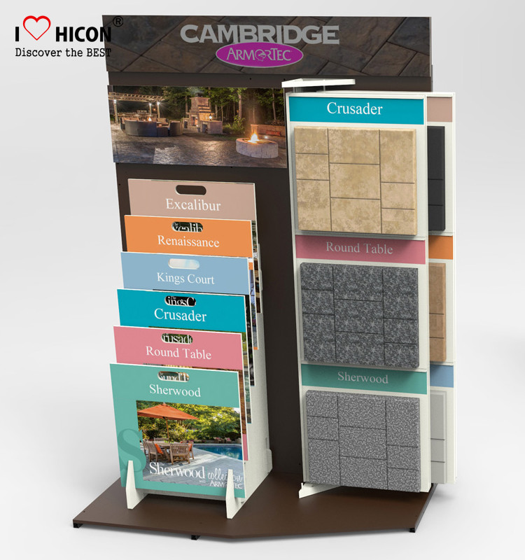 Focus Marble Tiles Display Racks Showroom Display Rack Stands Designing ...
