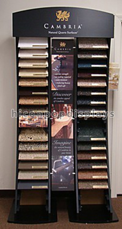 Tiles Wall Mount Display Rack , Wall Mounted Display Shelves Decorative