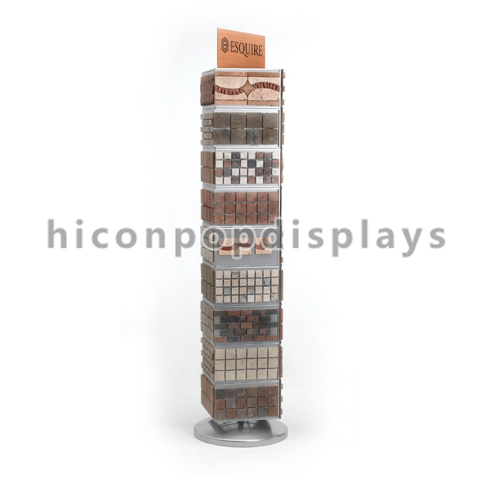 Tiles Retail Display Shelving , Product Display Stands Customized