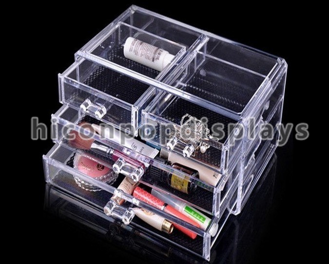 Retail Counter Cosmetic Display Stand Makeup And Nail Polish Organizer