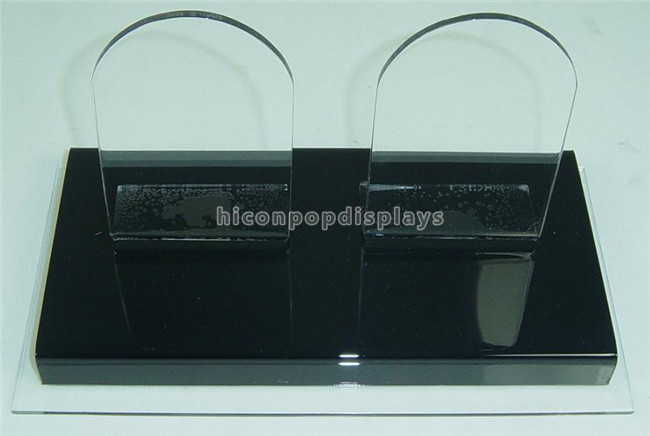 Desktop Custom Transparent Acrylic Display Case For Single Golf Glove Show
