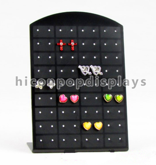Fashion Accessories Retail Rotating Earring Display Rack For Brand Jewelry Shops