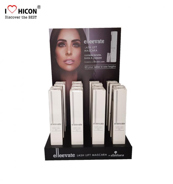Custom Graphic Cosmetic Display Stand Makeup Beauty Retail Shop Display Countertop