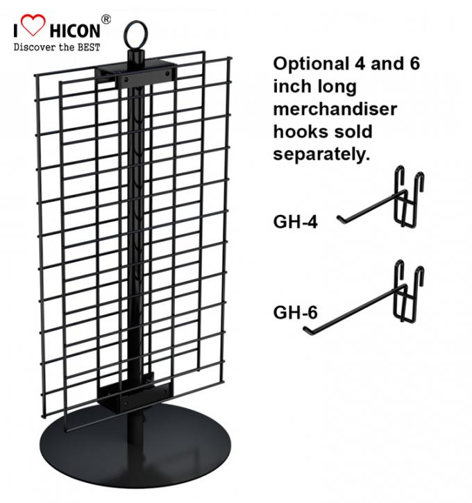 Retail Store Accessories Display Stand Desktop Accessory Display Fixtures