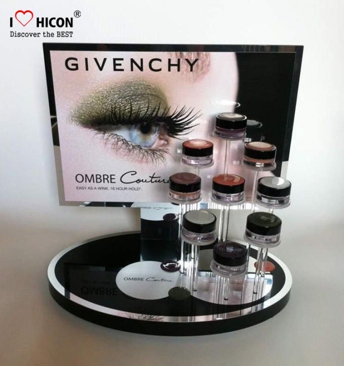 Get Attention Acrylic Custom Cosmetic Display Stand Low MOQ For Beauty Store