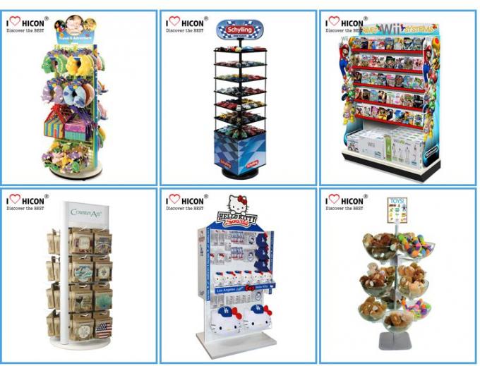 Inspire Kids Floor Standing Spinner Display Rack POP Toy Store Display Stand