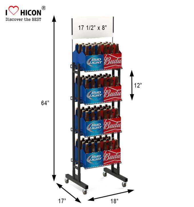 Attractive Customized Metal Grape Wine Display Rack To Match Your Wine Your Size