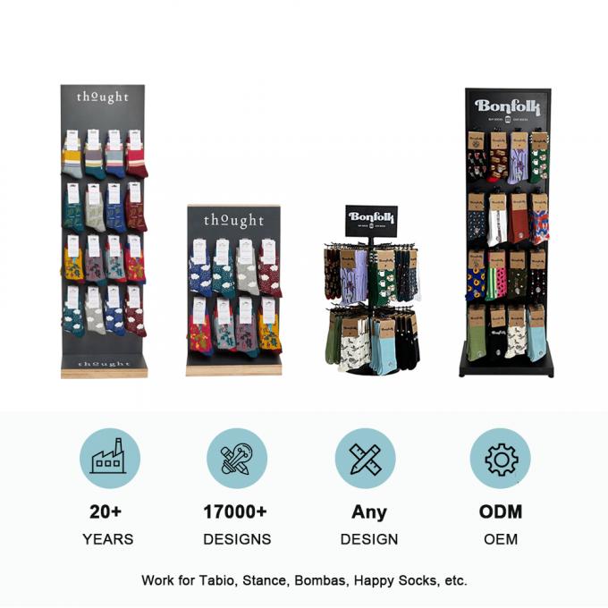 Custom Sock Display Stand Play An Important Role In Retail Store