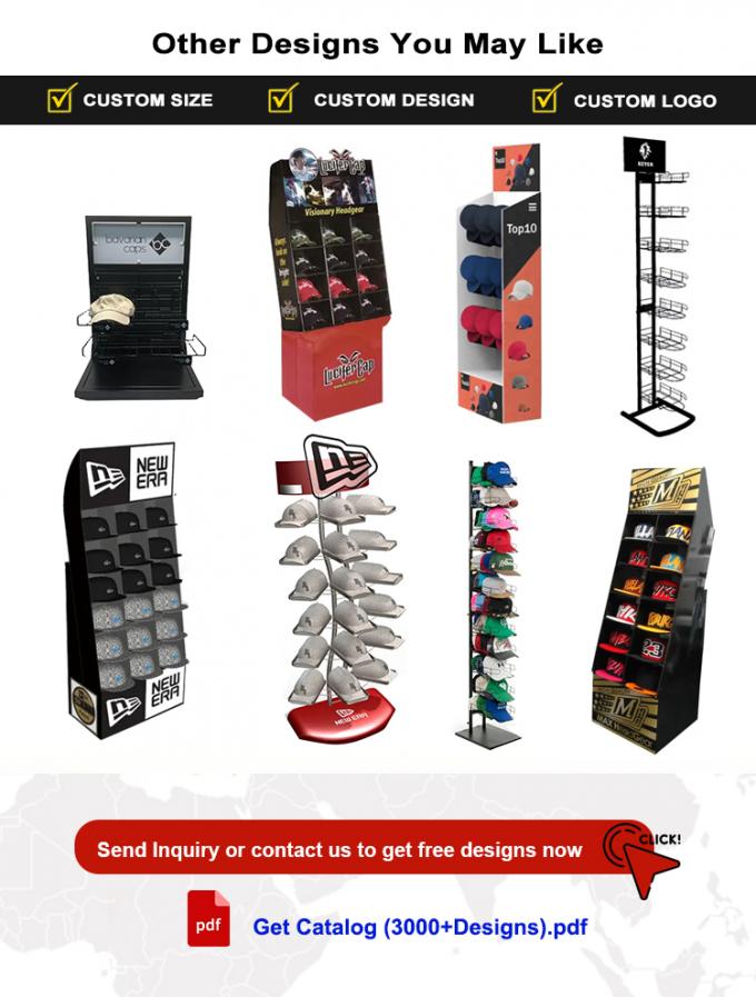 Use Custom Hats and Caps Displays To Increase Brand Awareness And Sales